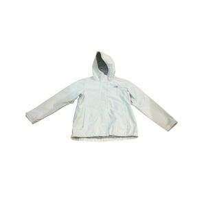 The North Face Womens DryVent Mint Green Jacket‎ Hooded Raincoat Lightweight L